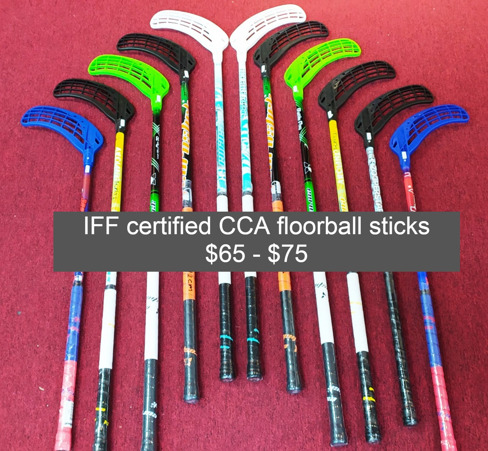 Iff certified cca floorball sticks